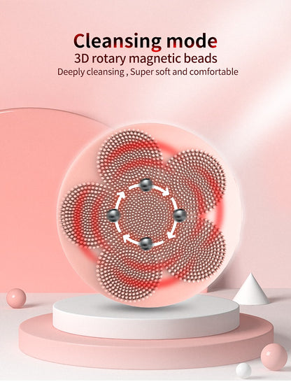 GLOW STAR by Lit Beauty™- Red & Blue LED Smart Facial- 6 in 1 at Home Beauty Facial Device.